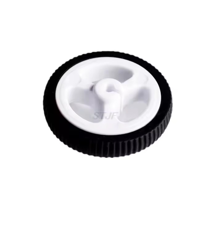 Rueda de goma con orificio D adecuada para Motor N20 - Imagen 2